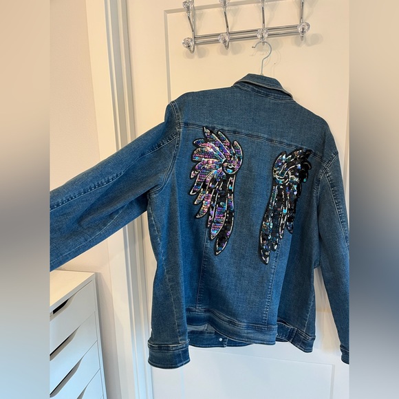Jean angel wing jacket - Picture 3 of 7